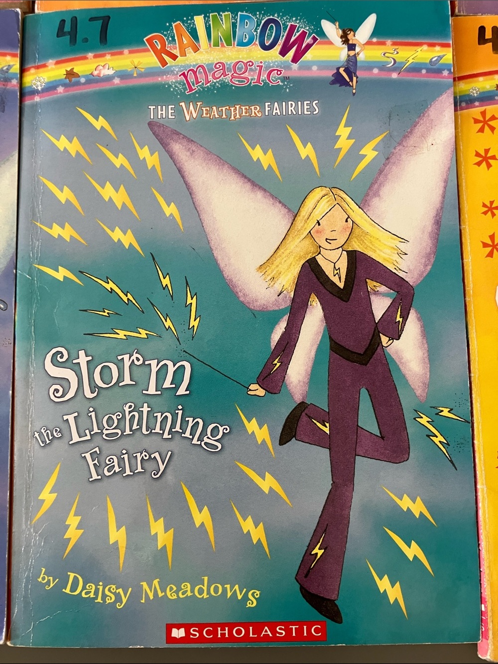 Rainbow Kids Fairy Book Set - Pink, Orange, Purple, Blue, Yellow - Picture 6 of 15
